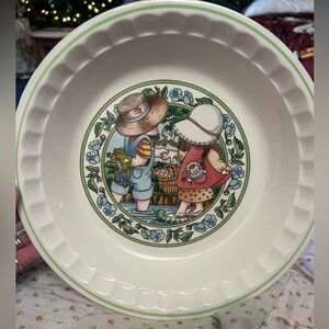 3/$30✨🍓🥧BERRY Sweet Vintage Watkins Pie Plate 🍓1989🍓🥧🍰Dessert🍓Summer